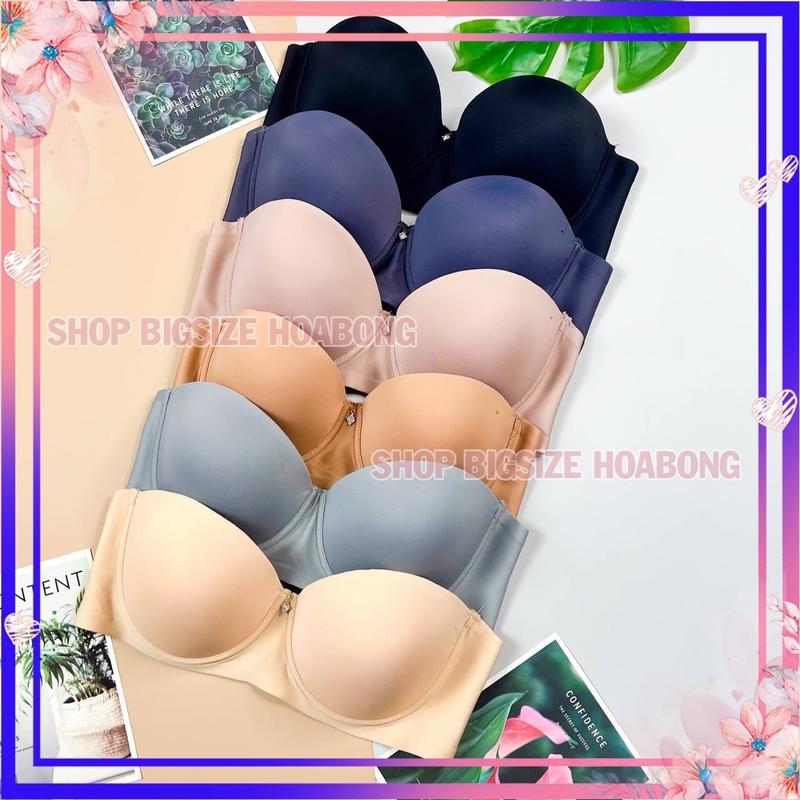 [CN17] Áo lót nữ su cúp tròn ngang cúp C mút mỏng có gọng chống tụt mặc hở vai nâng vòng 1 hoàn hảo Top Bra Áo Ngực Cúp Ngực Cup Top Bra Women