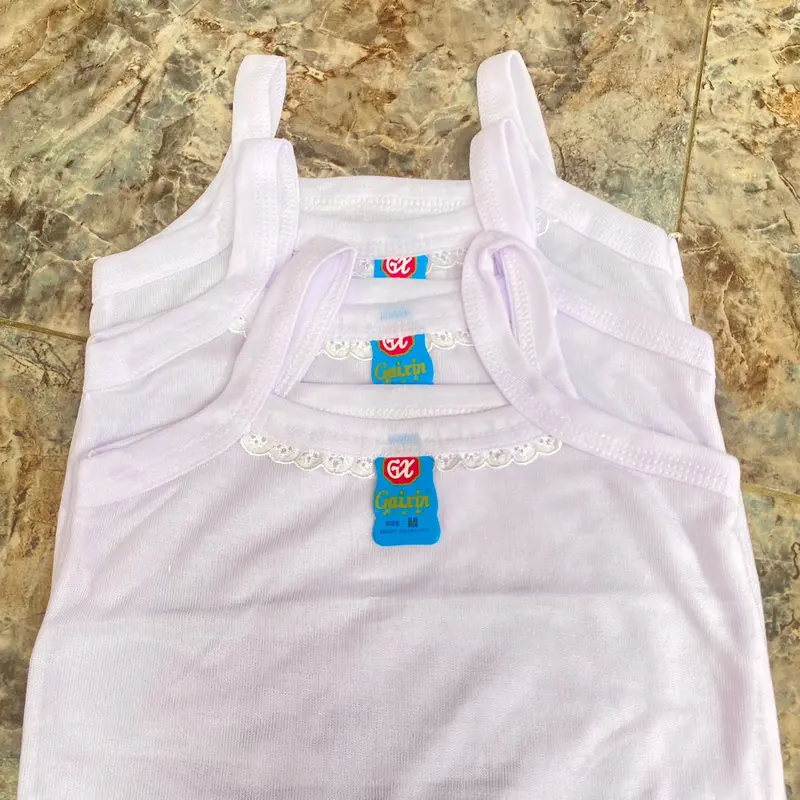 Lusinan Kaos Dalam Anak Remaja SD SMP Singlet Dalaman Sandatan Renda Size M L XL 3L 2
