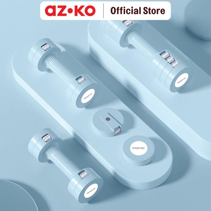 Gambar KINETIC SET 2 PCS ADJUSTABLE DUMBBELL dari AZKO ID Kota Administrasi Jakarta Selatan Tokopedia