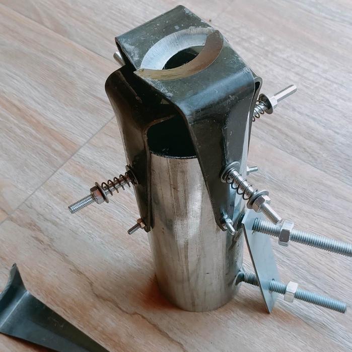 Ống cạo vỏ mía 4 lưỡi dao , bền bỉ và cực sắc bén, cạo cực nhanh 5