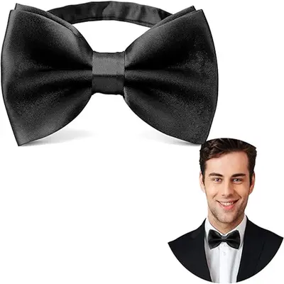 GUSLESON Pre-Tied Bow Ties For Boys & Toddlers – Adjustable Strap For Weddings, Parties, Easy To Wear