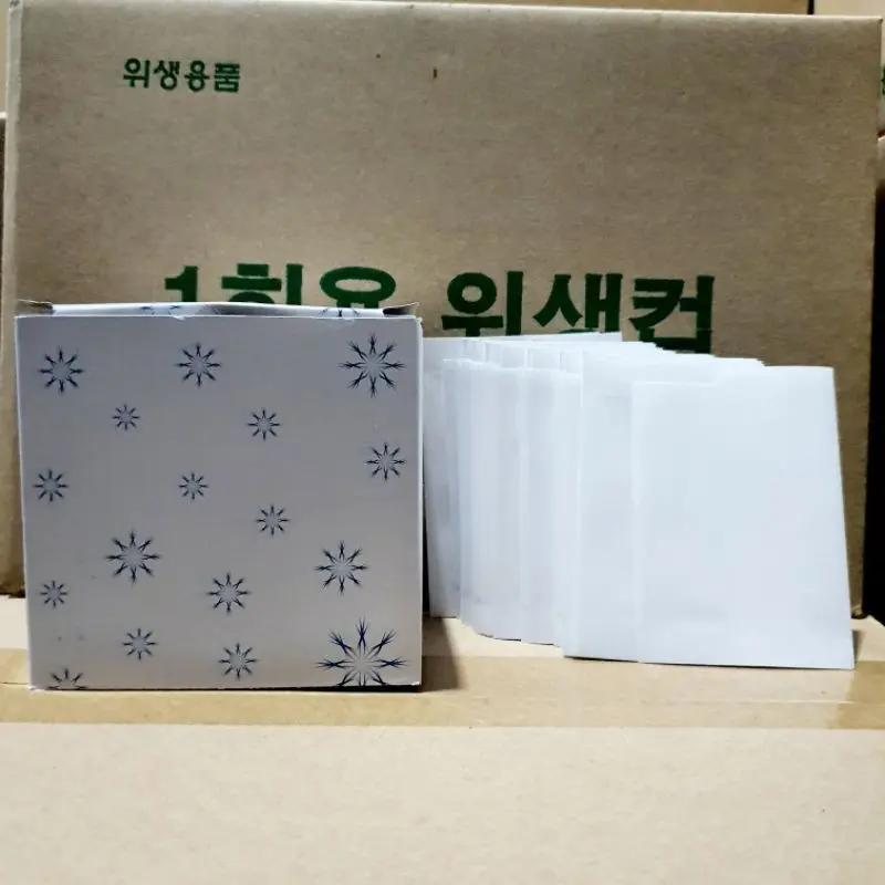 4000 túi giấy uống nước dùng 1 lần ( 1 thùng-4000 cái)