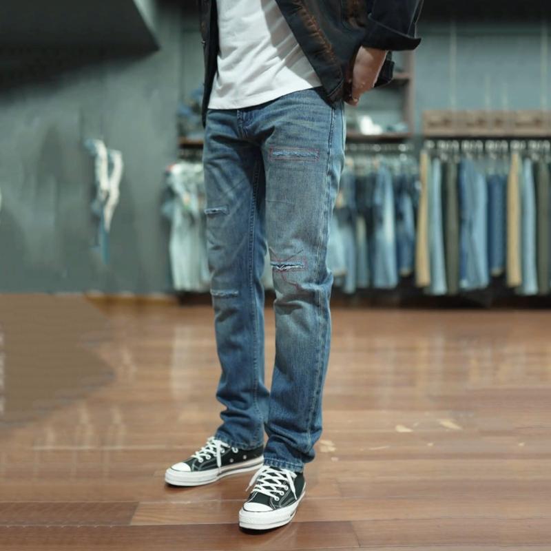 Product Introduction of Quần Jeans Nam JN01. Thiết kế đường phố trẻ trung, chất vải bò co dãn 4 chiều thoải mái khi mặc 2