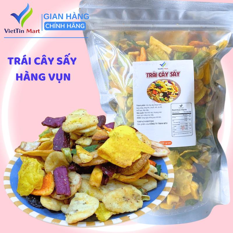 500G Trái cây sấy HÀNG VỤN thập cẩm.