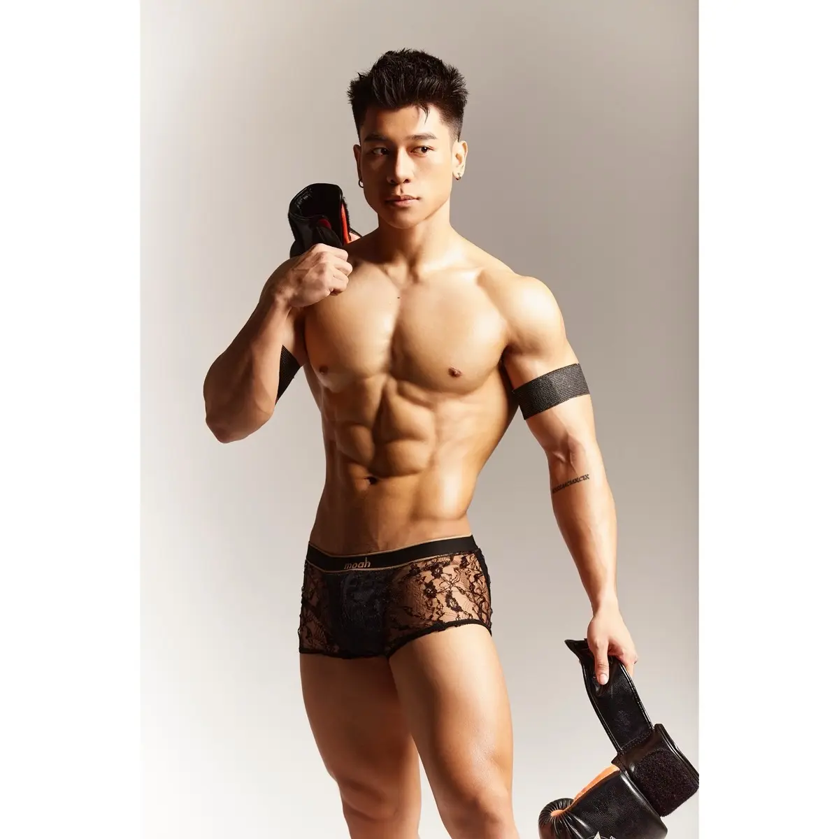 MOAH Limited Edition Boxer Phối Ren Tuyệt Sắc  Quần Boxer