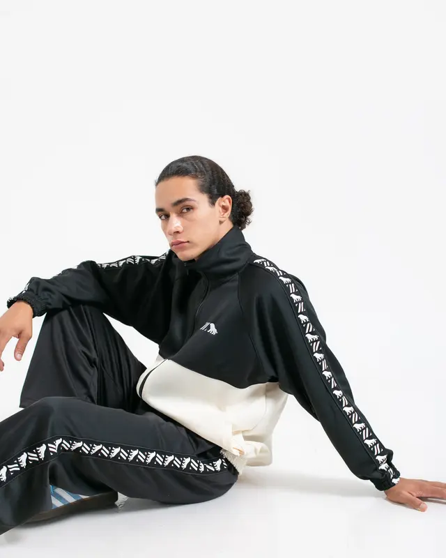 DELIRIUM x ZALNANDO Jaket Tracktop dan Track Pants Contrast Colourblock 3