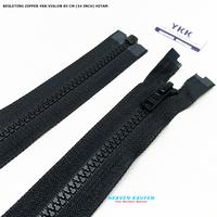 Gambar Resleting Zipper Ritsleting YKK Vislon 85 cm Atau 34 inch Hitam Set Open - End Harga Per Pc dari Heaven Kaufen Kota Malang 1 Tokopedia