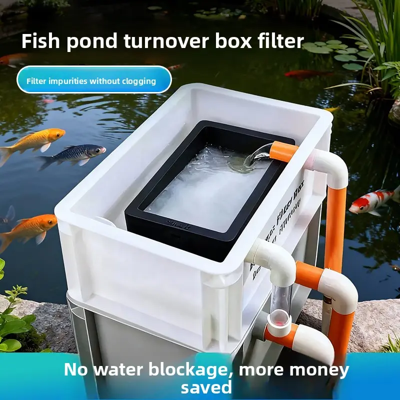Fish tank filter screen, undergravel fish tank filter box with a custom ...