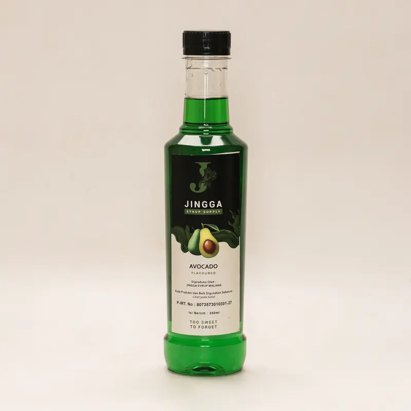 Jingga Avocado Syrup 350ml - Sirup Rasa Alpukat untuk Mocktail dan Cocktail 1