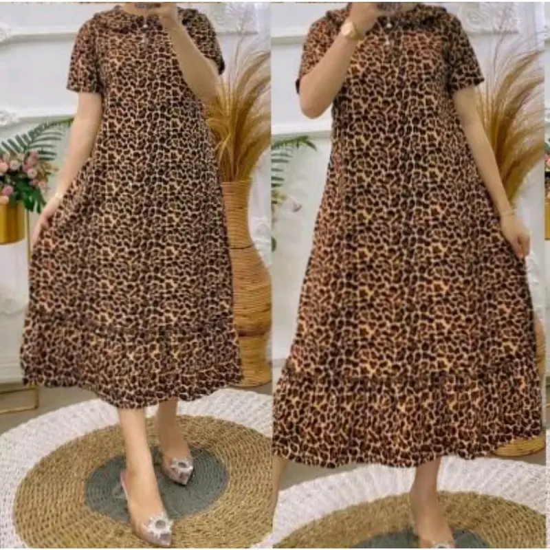Dress Voxy Kerah Rempel Busui Friendly 2