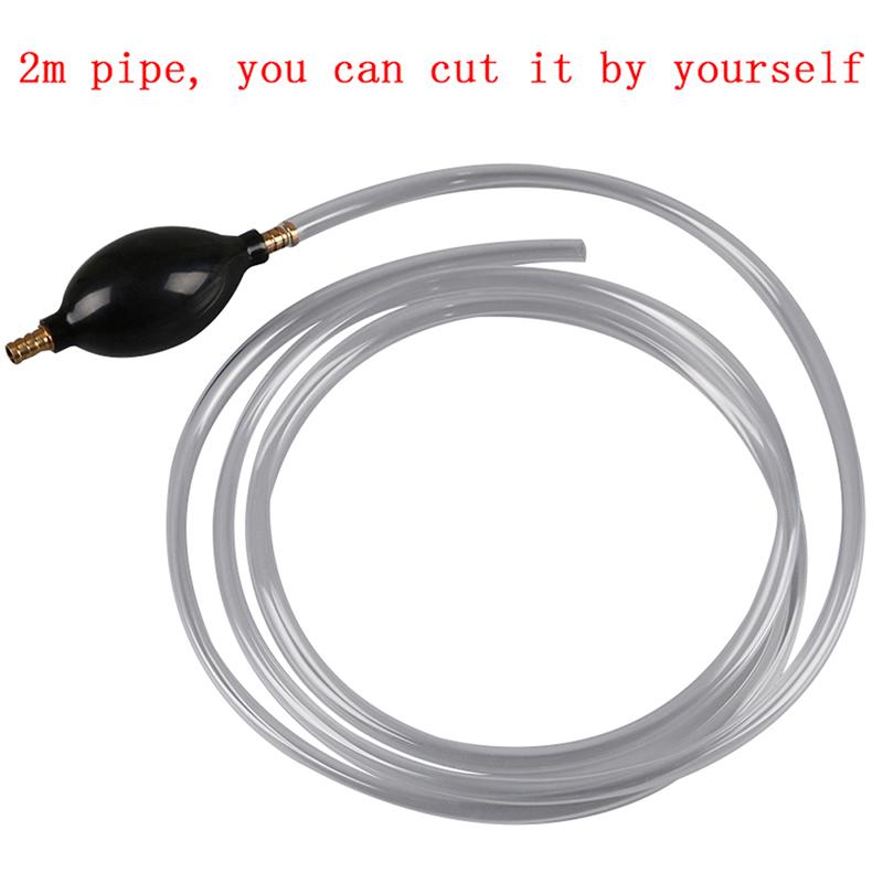 Product Introduction of Hand siphon pump petrol diesel water oil liquid fuel transfer easy use pump 14