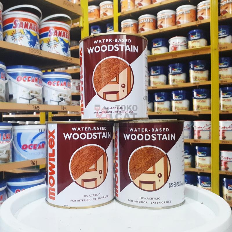 MOWILEX WOODSTAIN 1 LITER - WATERBASED 1