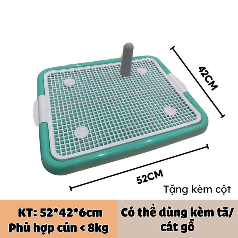 Khay vệ sinh, Khay toilet cho chó 52x42cm-HiHi Pet