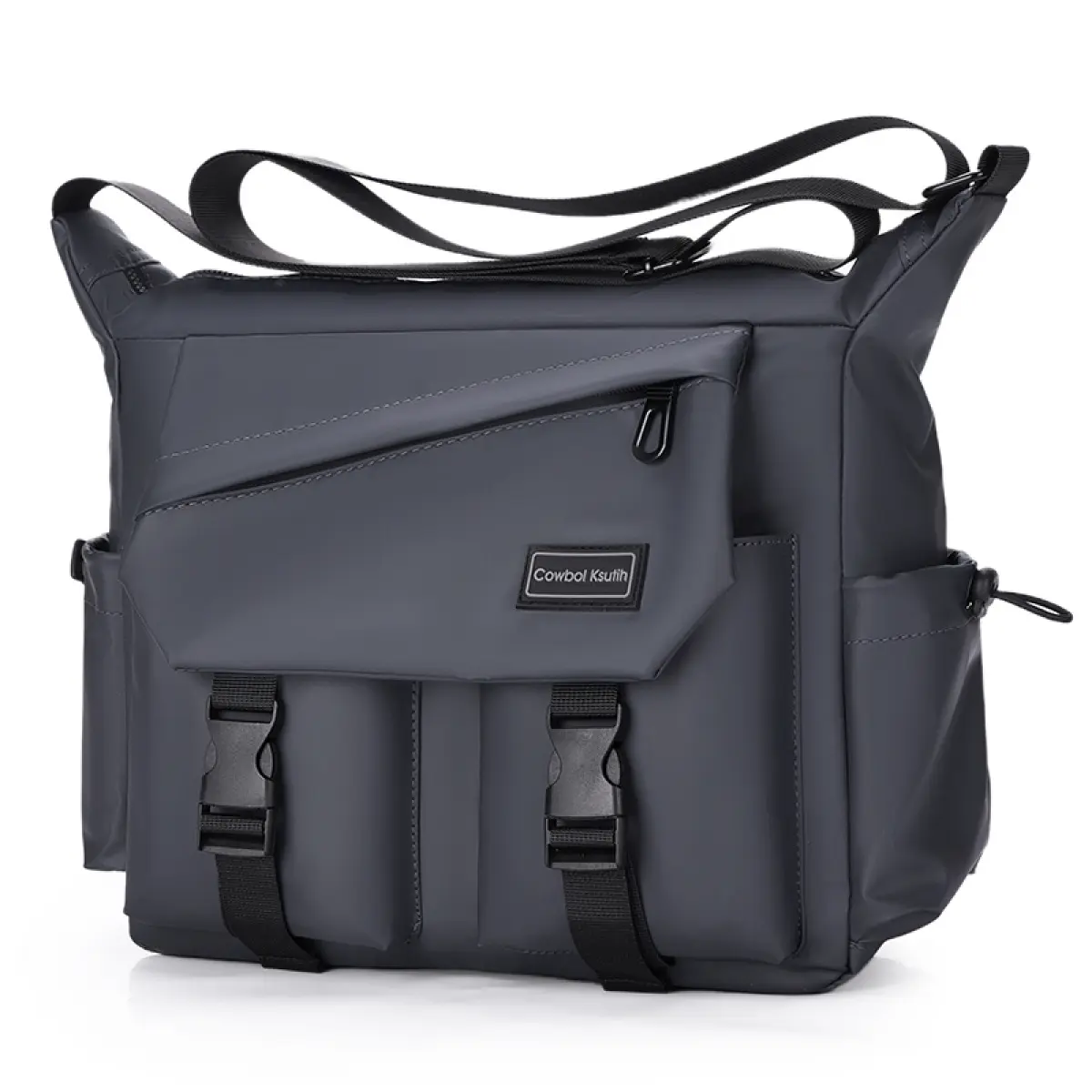 2025 new men's messenger bag tooling style fashion casual men's bag large-capacity shoulder bag personalized messenger bag
