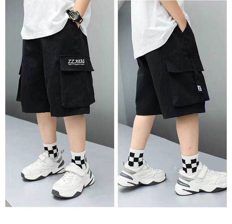 Product Introduction of Quần Soóc Bảo Hộ Lao Động Cho Bé Trai, Mỏng Và Rộng Rãi, Quần Cropped Xén Thường Ngày, Quần Thể Thao Dễ Phối Đồ, Thích Hợp Cho Trẻ Trung Và Lớn, Hàng Mới Về Năm 2024 6