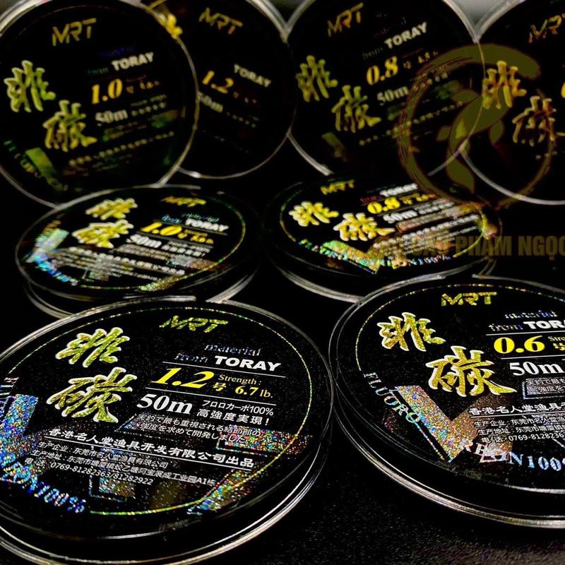 Dây Thẻo  MRT TORAY phi quân 50m /cuộn chính hãng, dây cước câu cá  Đi Câu Câu Cá Bắt Cá Carbon