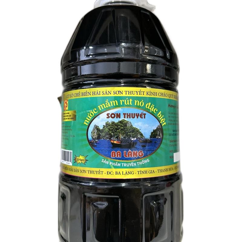 Tặng 1kg mắm tôm 5l nước mắm cốt 20N 2 năm nước mắm ba làng thanh hóa