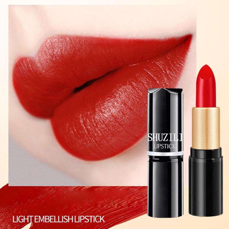 Product Introduction of 12Colors Round Tube Velvet Matte Hydrating Moisturizing Lipstick For Women 42