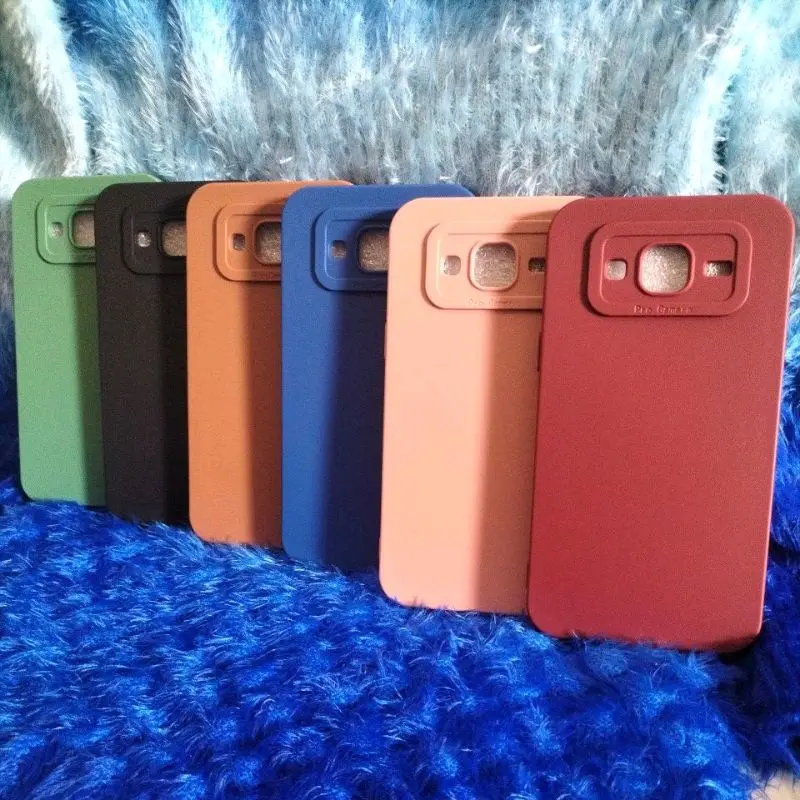 Softcase Macaron Sam J1 / J1 Ace / J2 / J2 Prime / J2 Pro / J3 / J5 / J5 Prime / J7 / J7 Pro / J7 Prime Case Pro Kamera