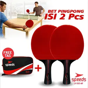 Speeds Bet Pingpong Tenis Meja Alat Pukul Table Tennis Racket Tenis Meja Pingpong Bet Bad Bat 032-60