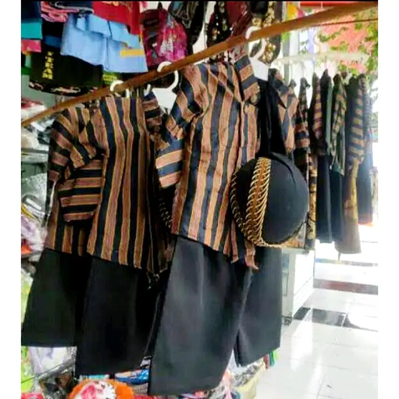 Set Surjan Lurik anak // 3in1 Baju dan Celana Surjan anak 2