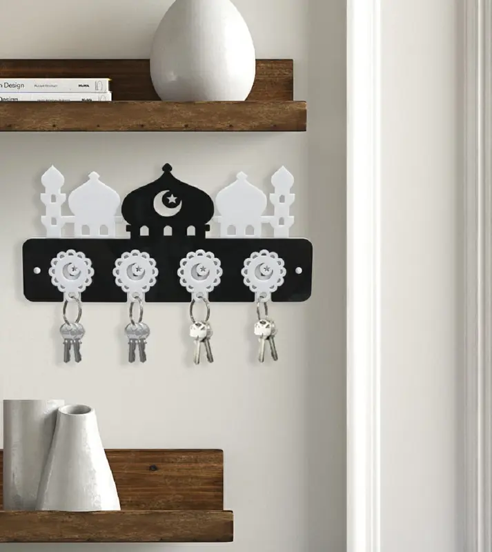 Rak Gantungan Kunci Set Sama Gantungan Motif MASJID A841 0