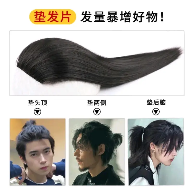 WIG RAMBUT PENDEK PRIA PENUTUP BOTAK MODEL KUCIR 1