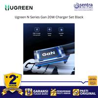Gambar Ugreen 20W GaN Charger 65003 Black Fast & Safe Power Delivery USB-C Adapter for Phone and Tablet dari Sentra Digital Kota Surabaya 2 Tokopedia
