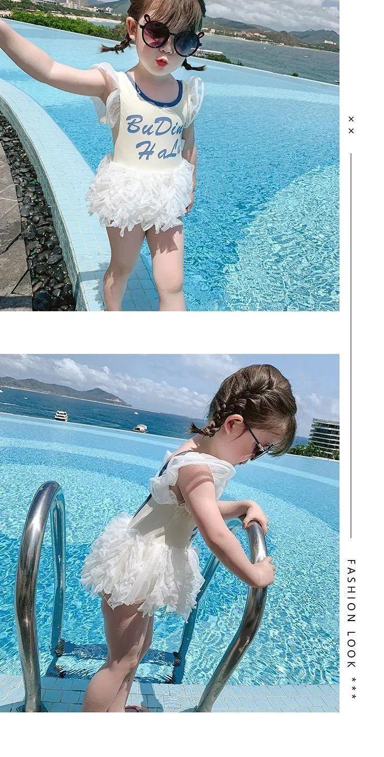 Product Introduction of Quần Áo Trẻ Em, Bộ Sưu Tập Mới Năm 2024, Áo Tắm Một Mảnh Mùa Hè, Dành Cho Bé Gái, Thiết Kế Chữ Cái, Váy Công Chúa Nhỏ Cho Bé, Đồ Bơi 12