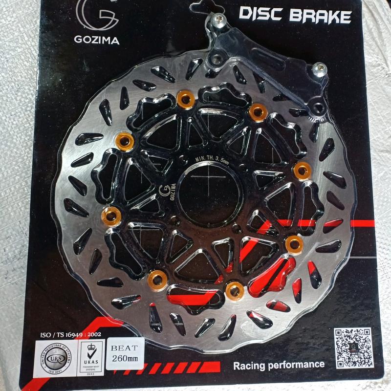 Piringan Cakram Dist Depan Lebar Beat Old Beat Fi Vario 110 260 Mm 0