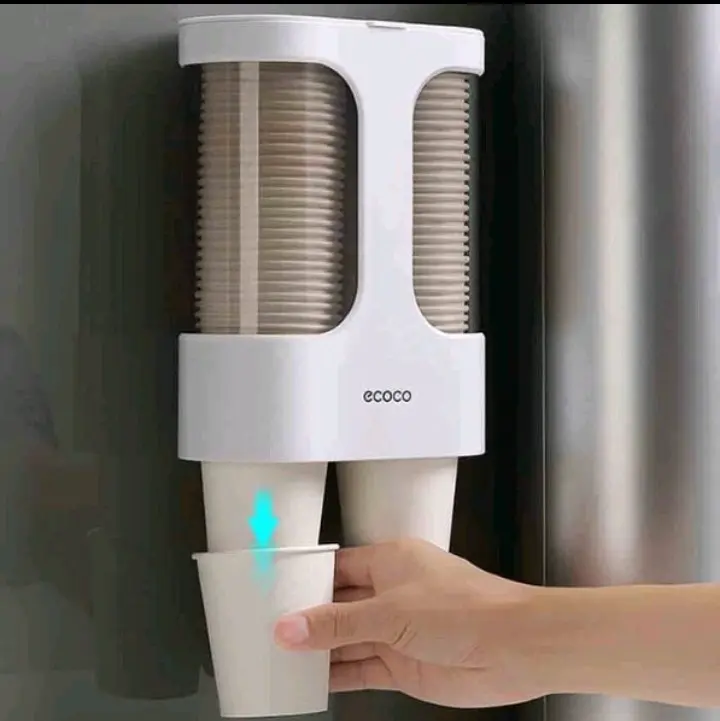 HOLDER GELAS DISPENSER PAPER CUP TEMPAT GELAS PLASTIK 0
