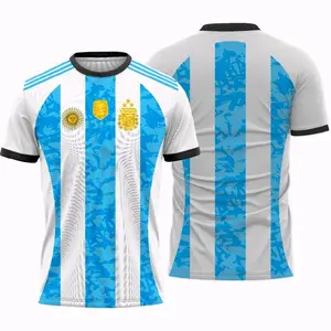 Jersey Argentina Terbaru / Jersey Piala Dunia Argentina 2026 / Jersey Kaos Argentina / Jerz Arc Sport - Gambar 1, S