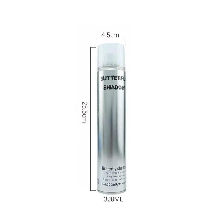 Gôm Xịt Tóc Butterfly Shadow 150ml 320ml 600ml, Giữ Nếp Tạo Kiểu Nam Nữ 1