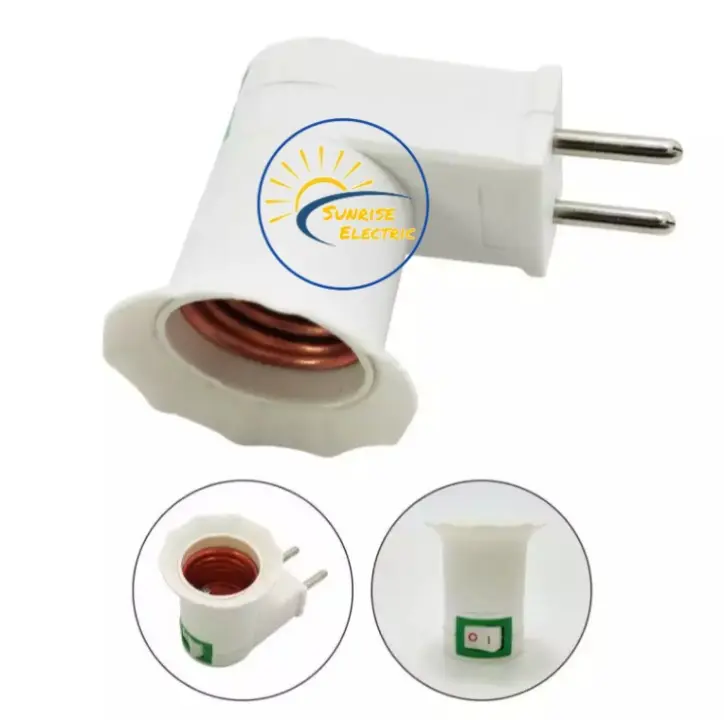 Fitting Colok Plus Switch ON/OFF Fitting Lampu