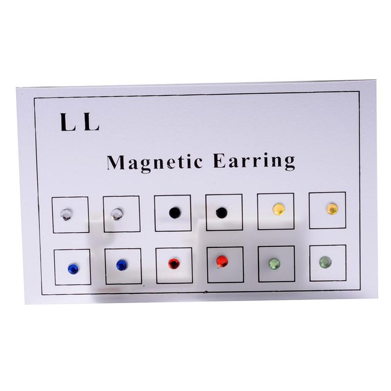 Product Introduction of Miếng Dán Thẻ, 12 Cái, Từ Tính, Không Xỏ Lỗ, Cho Tai, Môi Và Khuyên Mũi 19