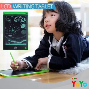 Mainan Edukasi Anak Perempuan Unisex Papan Tulis LCD Writing Menulis Drawing 8,5 Inch Belajar Dewasa Pen Kids Toy