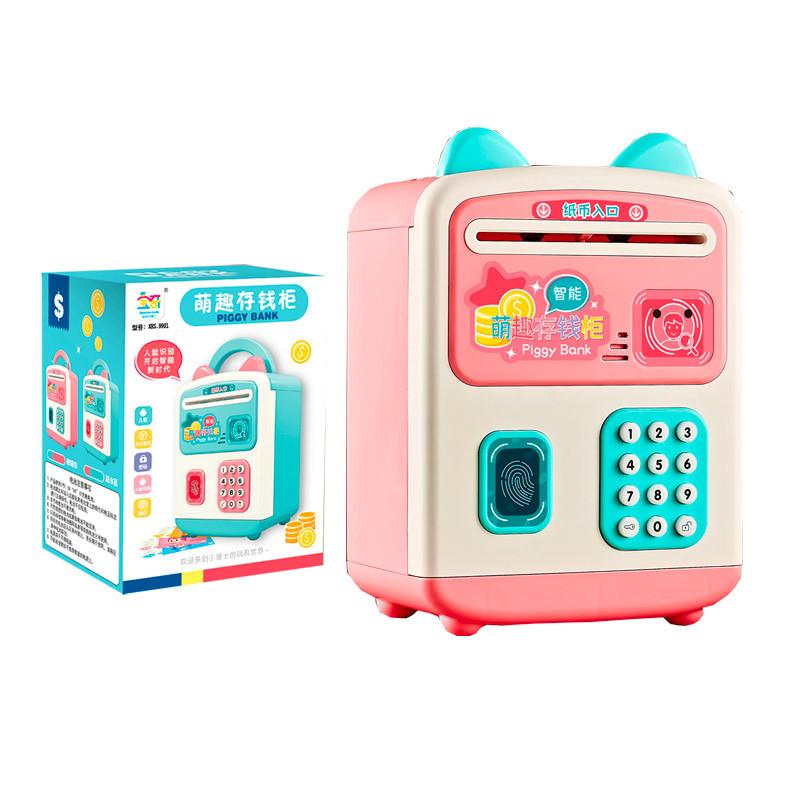 Két sắt mini thông minh cho bé tiết kiệm tiền Đồ Chơi Toy máy rút tiền atm  đồ chơi