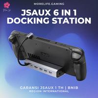 Gambar JSAUX upgraded Docking Station 6 in 1 for ROG Ally and Steam Deck - Silver dari MoreLife.Gaming Kota Administrasi Jakarta Utara 1 Tokopedia