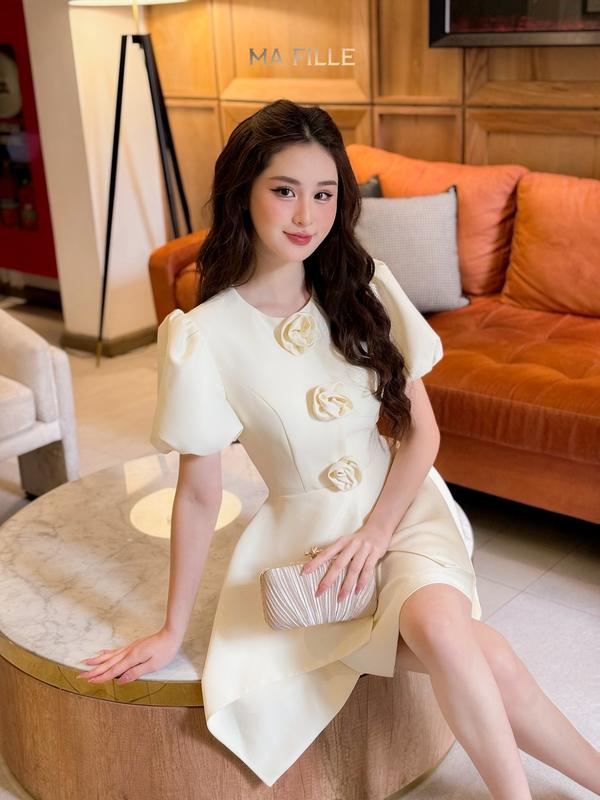 CAMELIA Dress - váy peplum che khuyết điểm 4