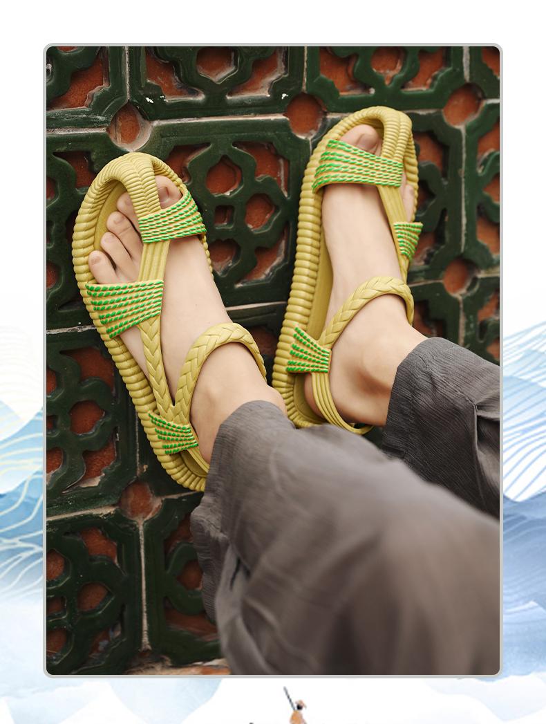 Product Introduction of Giày lội nước, Thủ Công Cổ Điển Mới, Thích Hợp Cho Cặp Đôi, Giày Thường Ngày Ngoại Cỡ, Dành Cho Nam Và Nữ, Dép Đi Biển 13