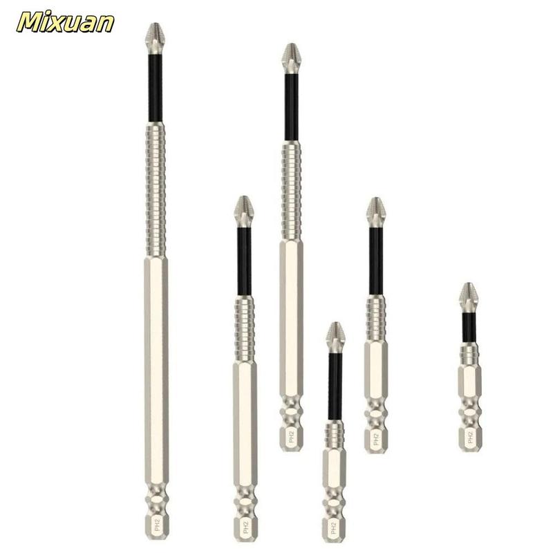 Đầu lôren K5 bằng thép hợp kim Đa chức năng Chống va đập Độ cứng cao Chống trượt PH2 Tua vít Vít Driver Dụng cụ cầm tay