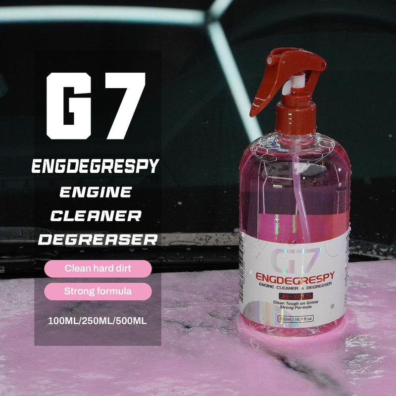 Product Introduction of Car Engine Bay Cleaner, 1 Count Powerful Decontamination Oil Dust Grease Remover, Professional Engine Warehouse Compartment Cleaner 7