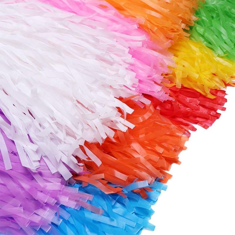 Product Introduction of 1pair Concert Fancy Dress Costume Club Sport Supplies Cheerleader pompoms Cheerleading Cheering Ball Dance Party Decorator 13