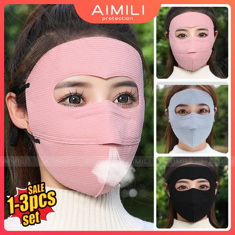 Mặt Nạ Che Kín Mặt, Bộ Đồ 3 Chiếc, Chống Lạnh Và Ấm Áp Mùa Đông, Dành Cho Người Lớn Và Phụ Nữ, Mở Dày, Bảo Vệ Cằm, Thích Hợp Để Đạp Xe Cho Nam, Chống Gió, Mặt Nạ Bông Thoáng Khí, Thích Hợp Để Đạp Xe
