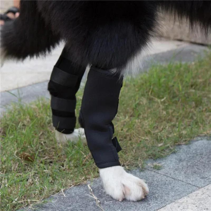 Product Introduction of 1Pair Pet Knee Pads Support Brace for Leg Hock Joint Wrap Injury Recover Legs Dog Protector Protects Bandage 12