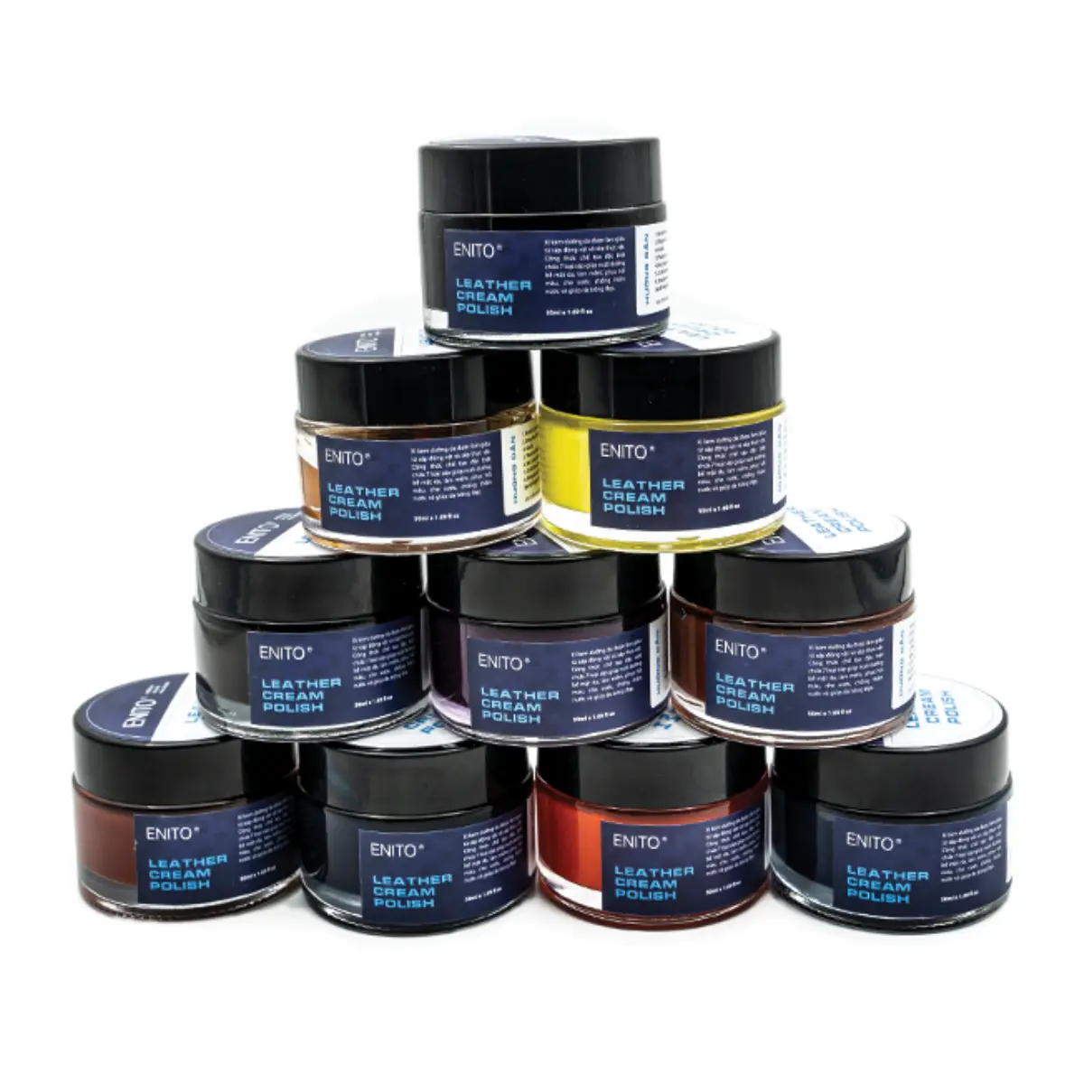Xi kem dưỡng da Enito Leather Cream Polish