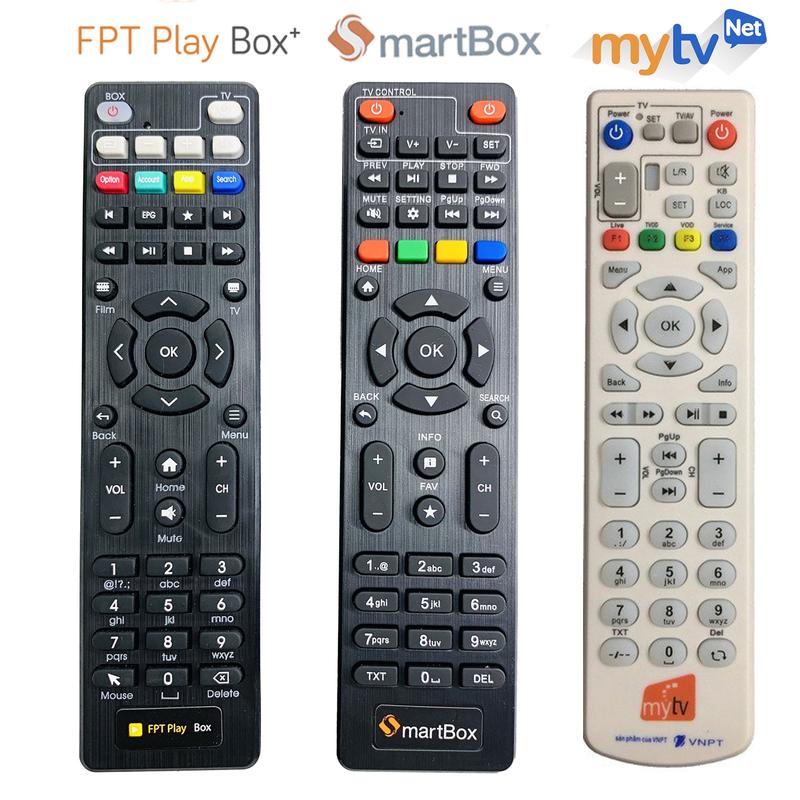 REMOTE Điều Khiển đầu thu Mytv Smartbox FPT Playbox đa năng [chọn mẫu]