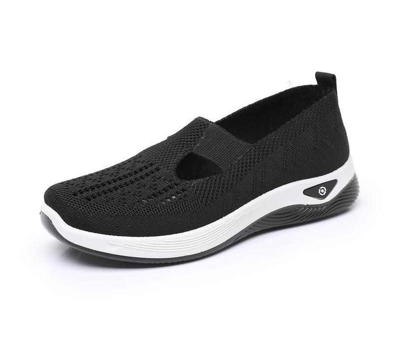 Product Introduction of Cross-Border Dropshipping Mom Shoes Summer Breathable Sandals Non-Slip Soft Sole Elderly Shoes Women Casual Shoes Middle-Aged and Elderly Walking Shoes 17