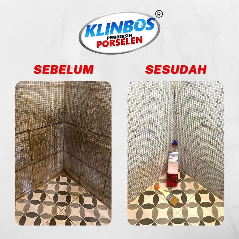 Product Introduction of klinbos pembersih porselen 5X lebih kuat dan hemat bersihkan kerak kamar mandi Jamur Plastik Stainless Kamar Kecil Dapur Anti bakteri Merah Sarung Cair Kamar Kecil Dapur Anti bakteri 5