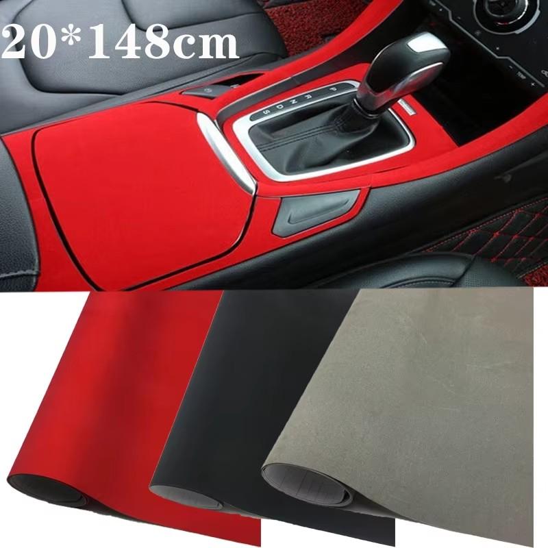 20×148cm Car Velvet Cloth Sticker Flannel Fabric Self-adhesive - TikTok ...
